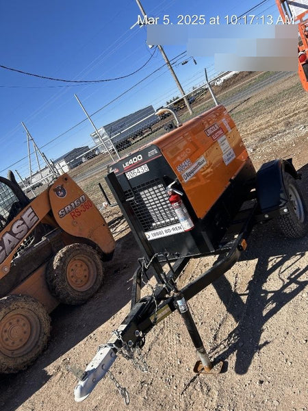 2023 Lincoln Electric LE400 Kubota V1505, Trlr, Cable Rack, Light Kit, ES Decals, T3