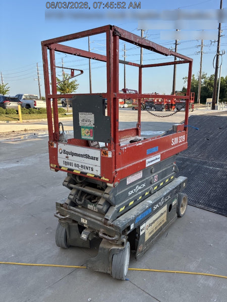 2019 Skyjack SJIII-3219 Standard Options, Trojan Batteries