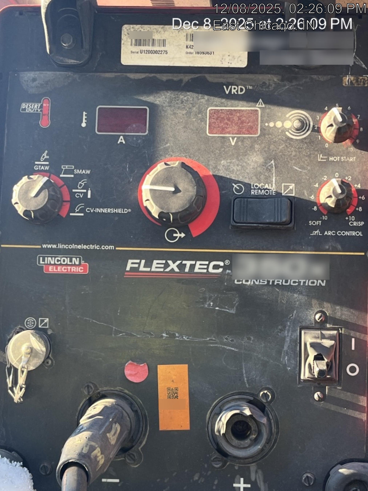 2020 LINCOLN ELECTRIC FLEXTEC 350X