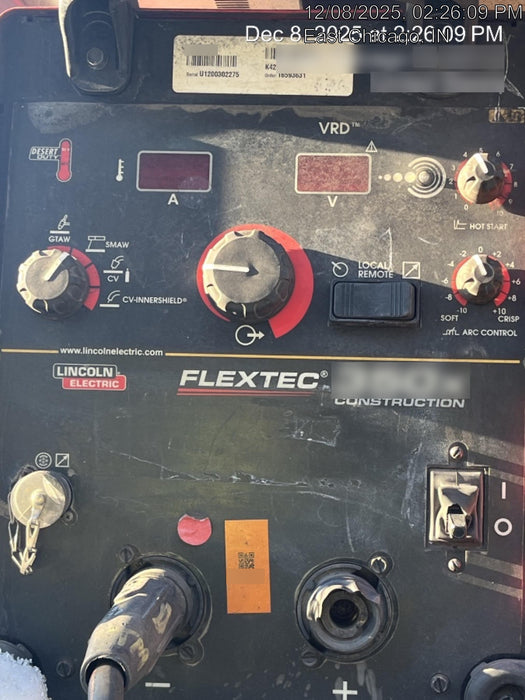 2020 LINCOLN ELECTRIC FLEXTEC 350X