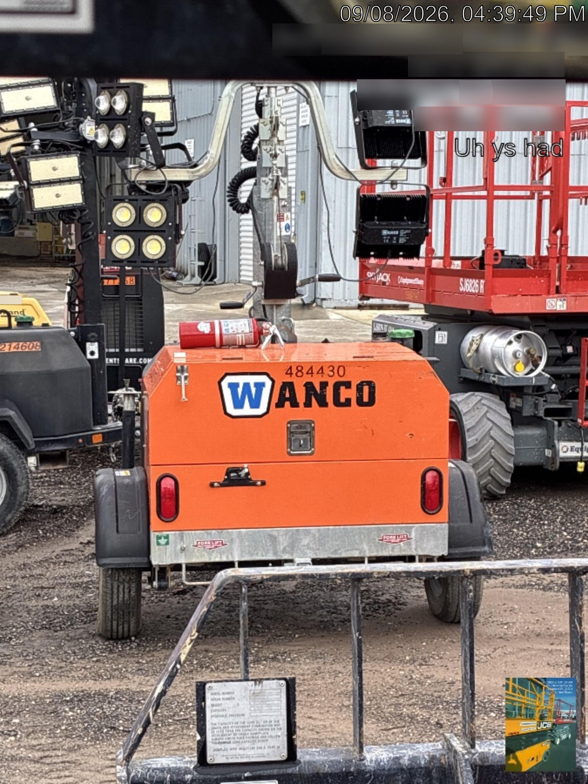 2024 Wanco WLTT-4MM4K Diesel, Mitsubishi L2E, 9.0HP @1800 rpm, Deep Sea Controller, Shore Power Plug, Auto Start, (4) 350W LED Floodlights, 4kW Generator, 60 Gal Fuel Tank, 2" Ball, T3