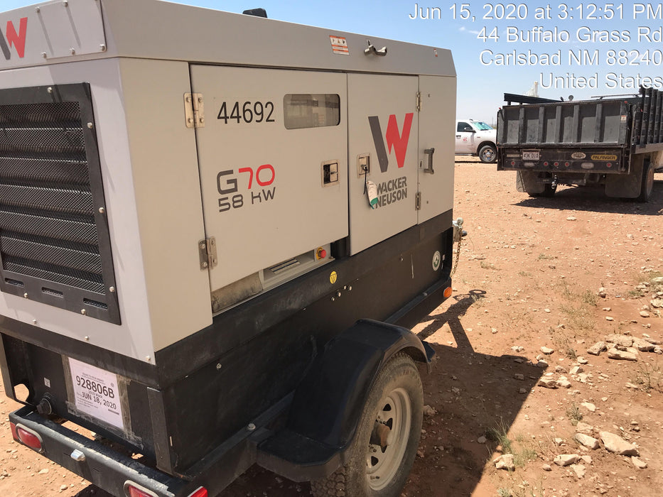 2019 WACKER NEUSON G70