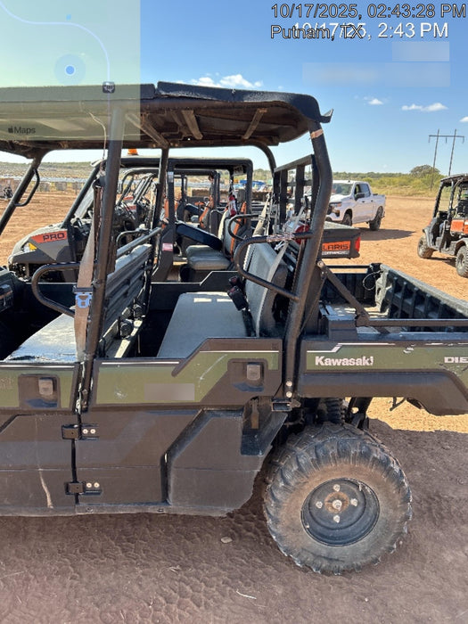 Kawasaki Mule PRO-DXT Movement Alarm, Beacon, Hard Top, ES Track Hardware
