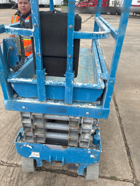 2018 Genie GS-1930 Genie GS-1930 w/Fixed Rail, Chain Entry