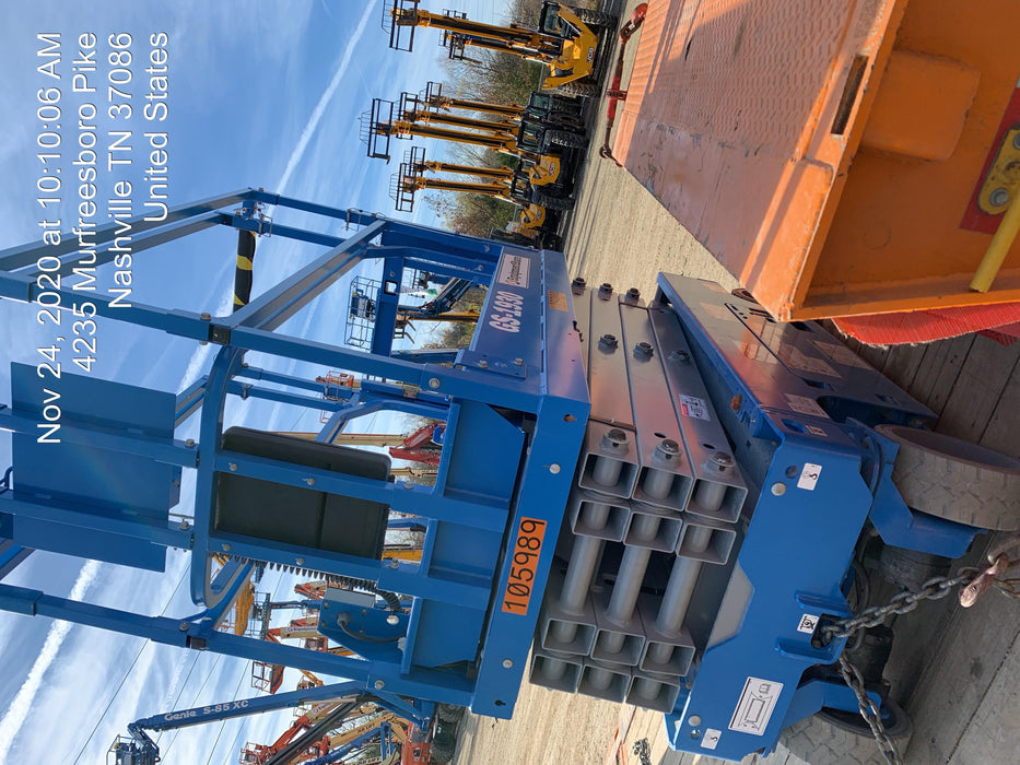 2020 Genie GS-1930 Solid Non Marking Tires, Beacon, Folding rails with half height swing gate