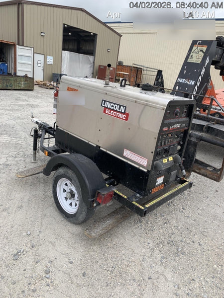 2024 Lincoln Electric LE400 Kubota V1505, Trlr, Cable Rack, Light Kit, ES Decals, T3