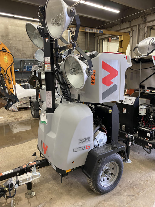 2019 Wacker Neuson LTV6L-MH Mobile Light Tower w/Fuel Level Sensor Installed