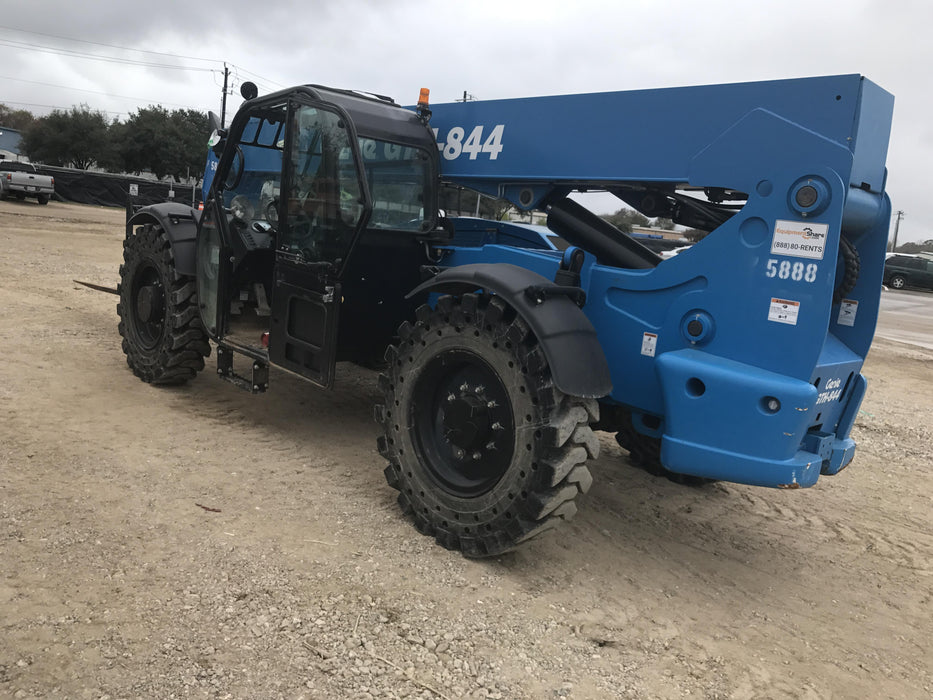 2017 Genie GTH-844 Genie GTH-844, Solid Tires, 60" carriage/forks, Full Cab, Work Lights