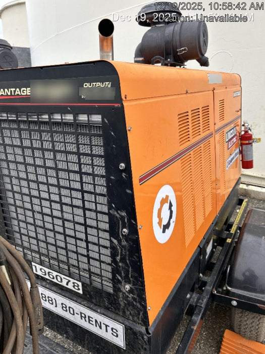 2021 Lincoln Electric Vantage 549X Ready Pak 3, ORANGE (includes trailer, cable rack, fender light kit)