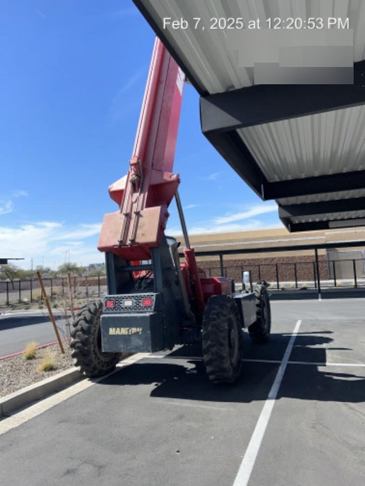 2018 Manitou MTA10055 Manitou MTA 10055 w/Open ROPS, Work Lights/Strobe, Aux Hyd, Solid Tires, Lift Hook, 66" Carriage, 60" Forks