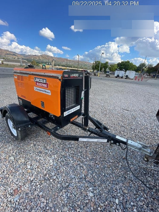 2023 Lincoln Electric LE400 Kubota V1505, Trlr, Cable Rack, Light Kit, ES Decals, T3