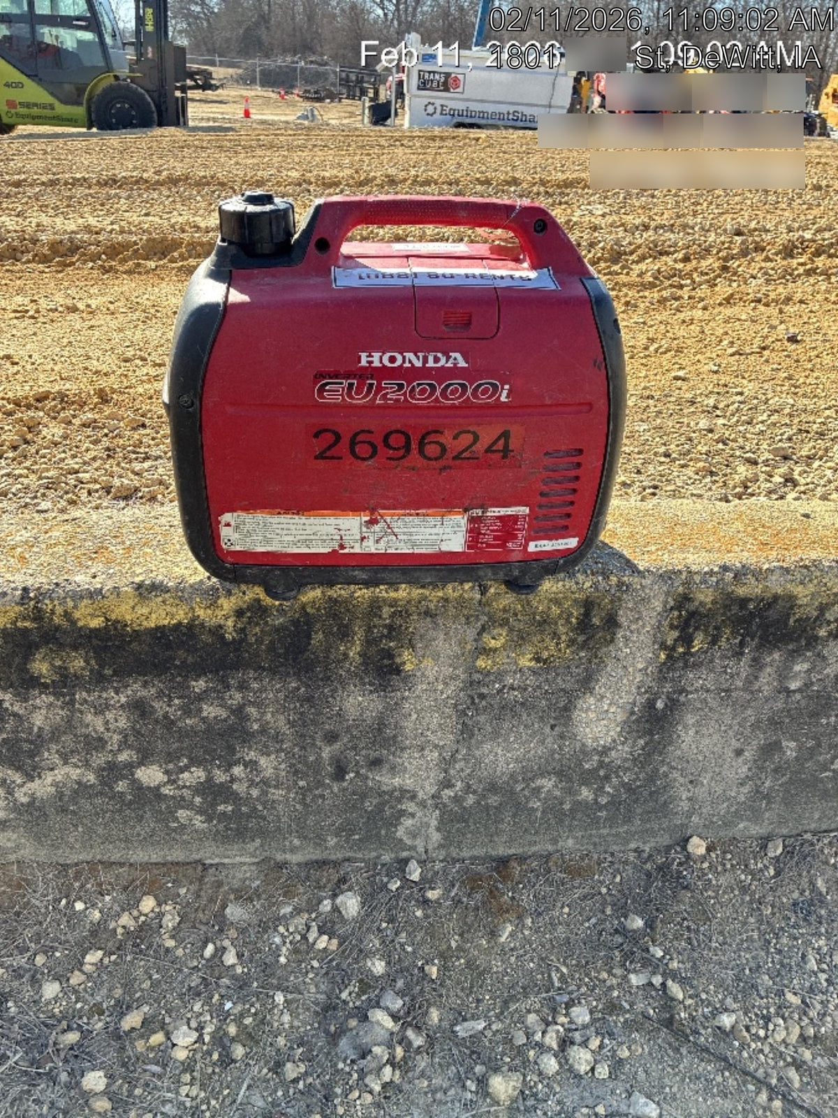 2013 HONDA EU2000i
