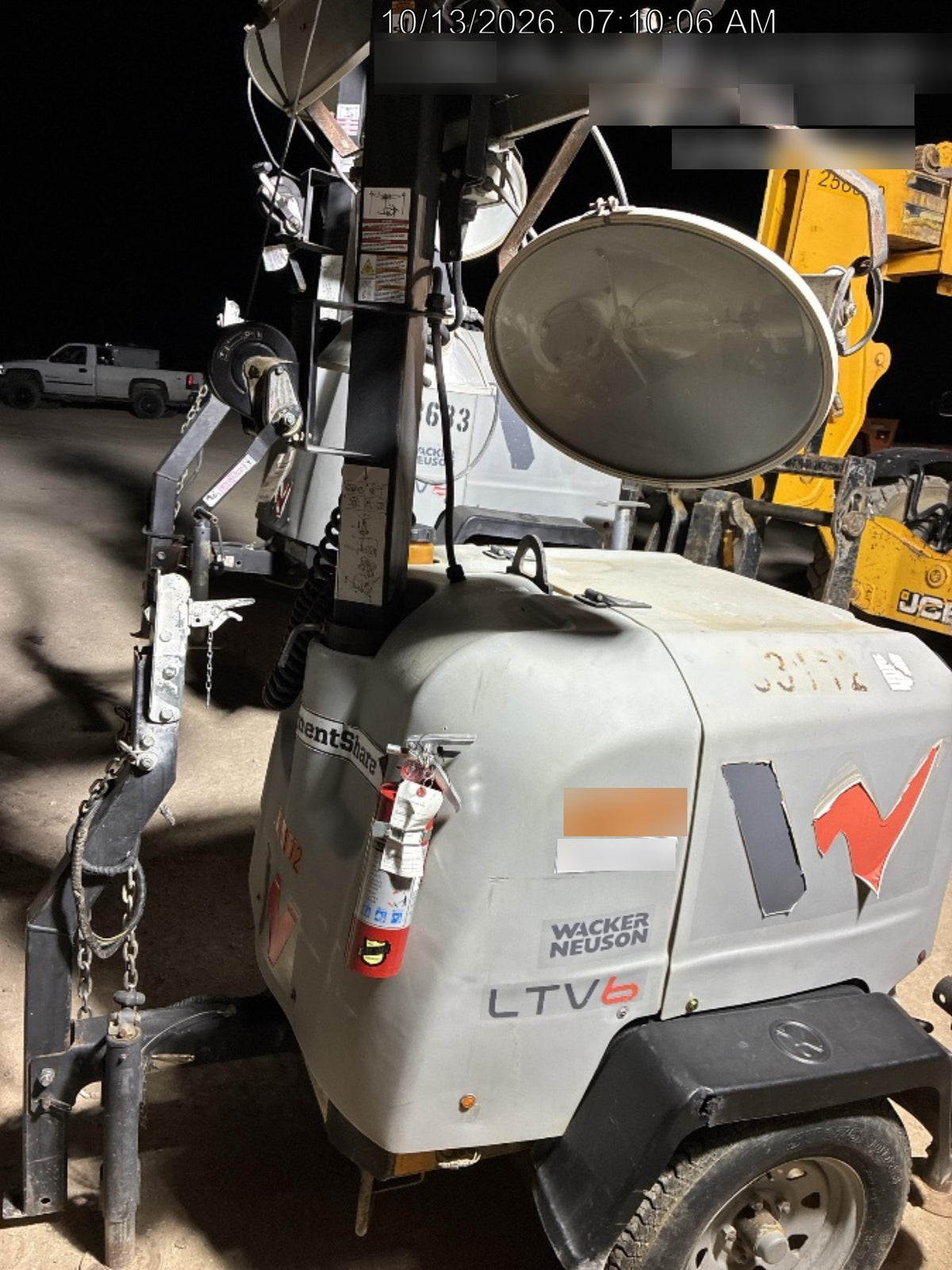 2019 Wacker Neuson LTV6L-MH Standard Options, ES Track Hardware, Fuel Level Sensor
