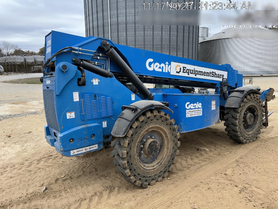 2018 Genie GTH-1056 Genie GTH-1056 w/Enclosed Cab w/HVAC, Work Lights, Solid Tires, Beacon, 60" Carriage and Forks