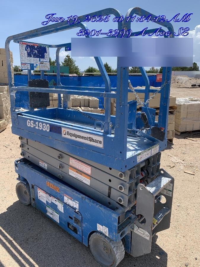2020 Genie GS-1930 Standard Machine
