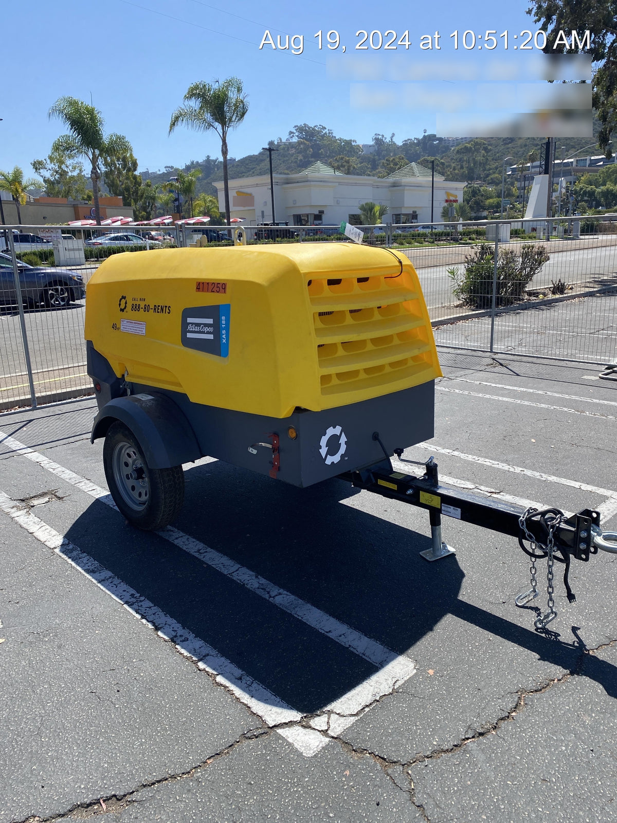 2024 ATLAS COPCO XAS188 CWK