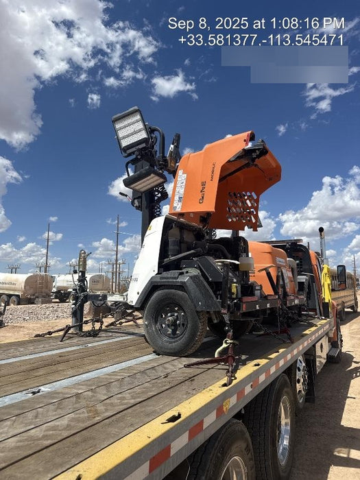 2024 Generac MLT2 Diesel, Flex Switch 120V Input, Powerzone Controller, 
(4) 320W LED Lights, 4kW Generator, 39.9 Gal Fuel Tank, 2" Ball, T3