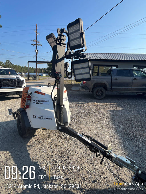 2024 Generac MLT6SKDS-STD4 ELEC WINCH Diesel, Electric Winch Mast, Powerzone Controller, (4) 320W LED Lights, 4kW Generator, 39.9 Gal Fuel Tank, 2" pintle, T3