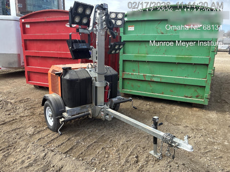 2024 Wanco WLTT-4MM4K Diesel, Deep Sea Controller, Shore Power Plug, Auto Start, (4) 350W LED Floodlights, 4kW Generator, 60 Gal Fuel Tank, 2" Ball, T3