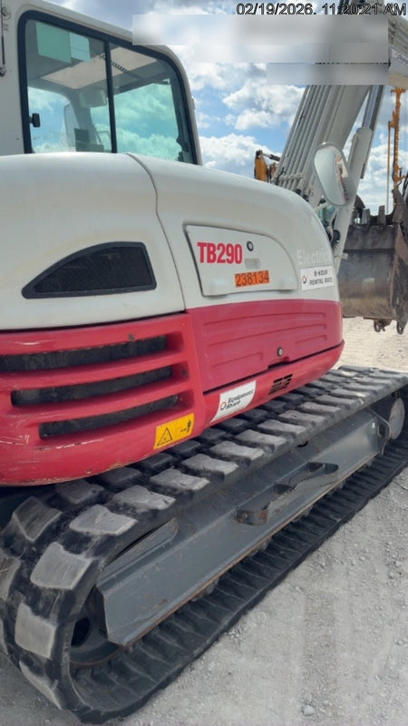 2022 TAKEUCHI TB290-CR