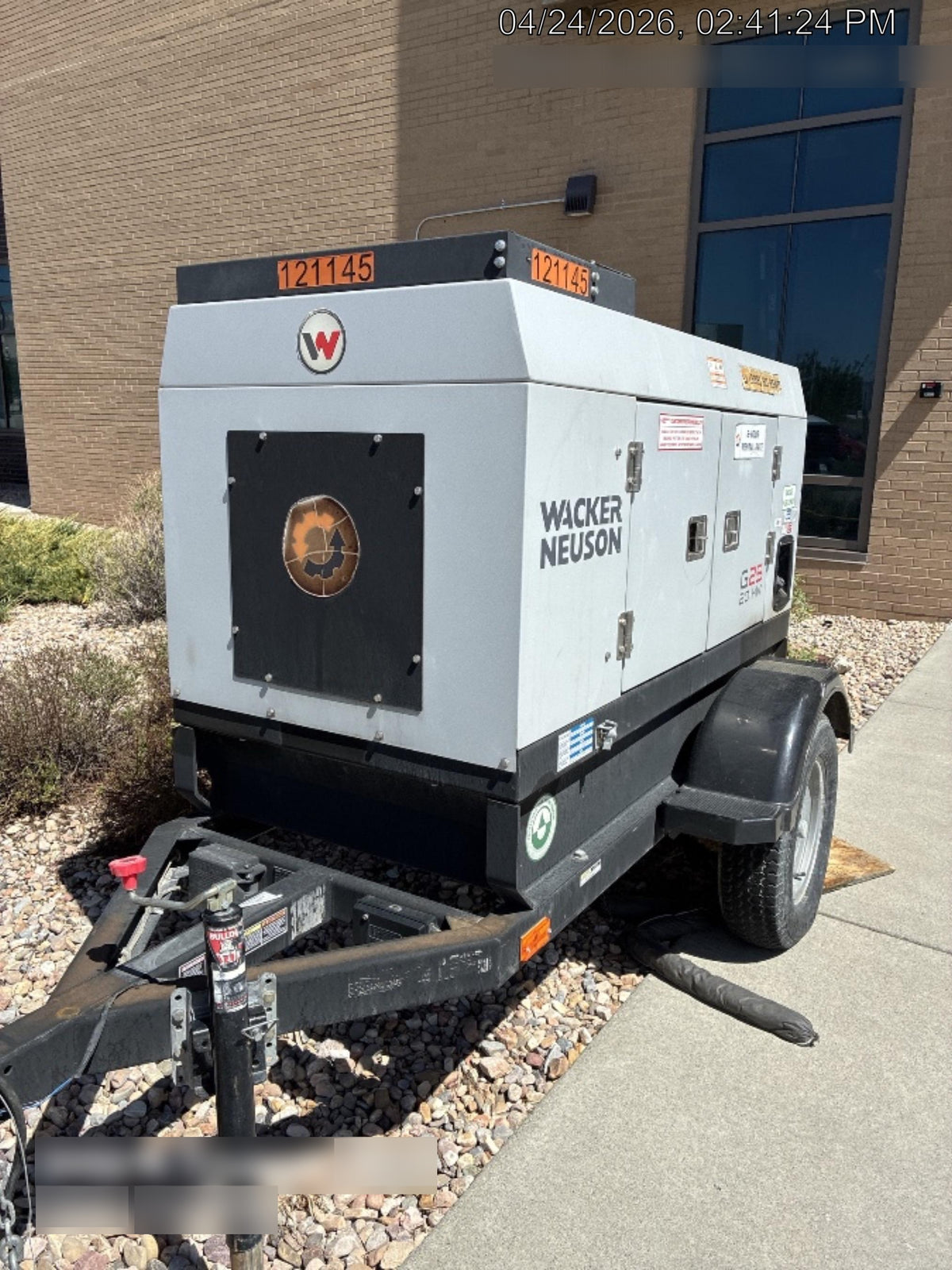 2020 WACKER NEUSON G25