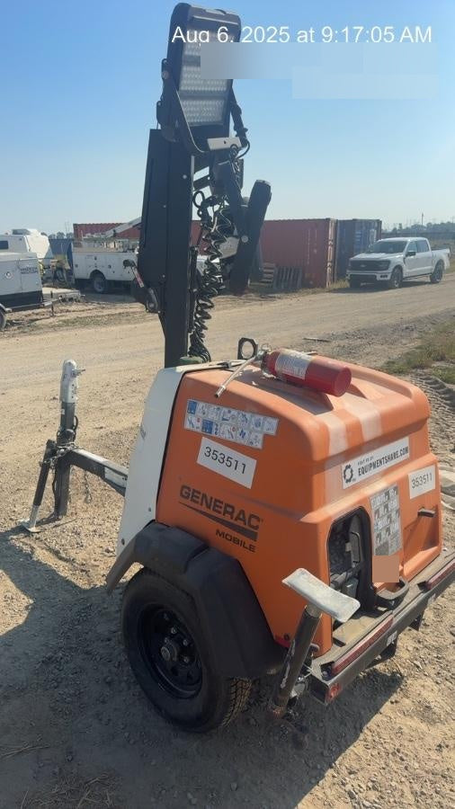 2023 Generac MLT2 Diesel, Flex Switch 120V Input, Powerzone Controller, (4) 320W LED Lights, 4kW Generator, 39.9 Gal Fuel Tank, 2" Ball, T3