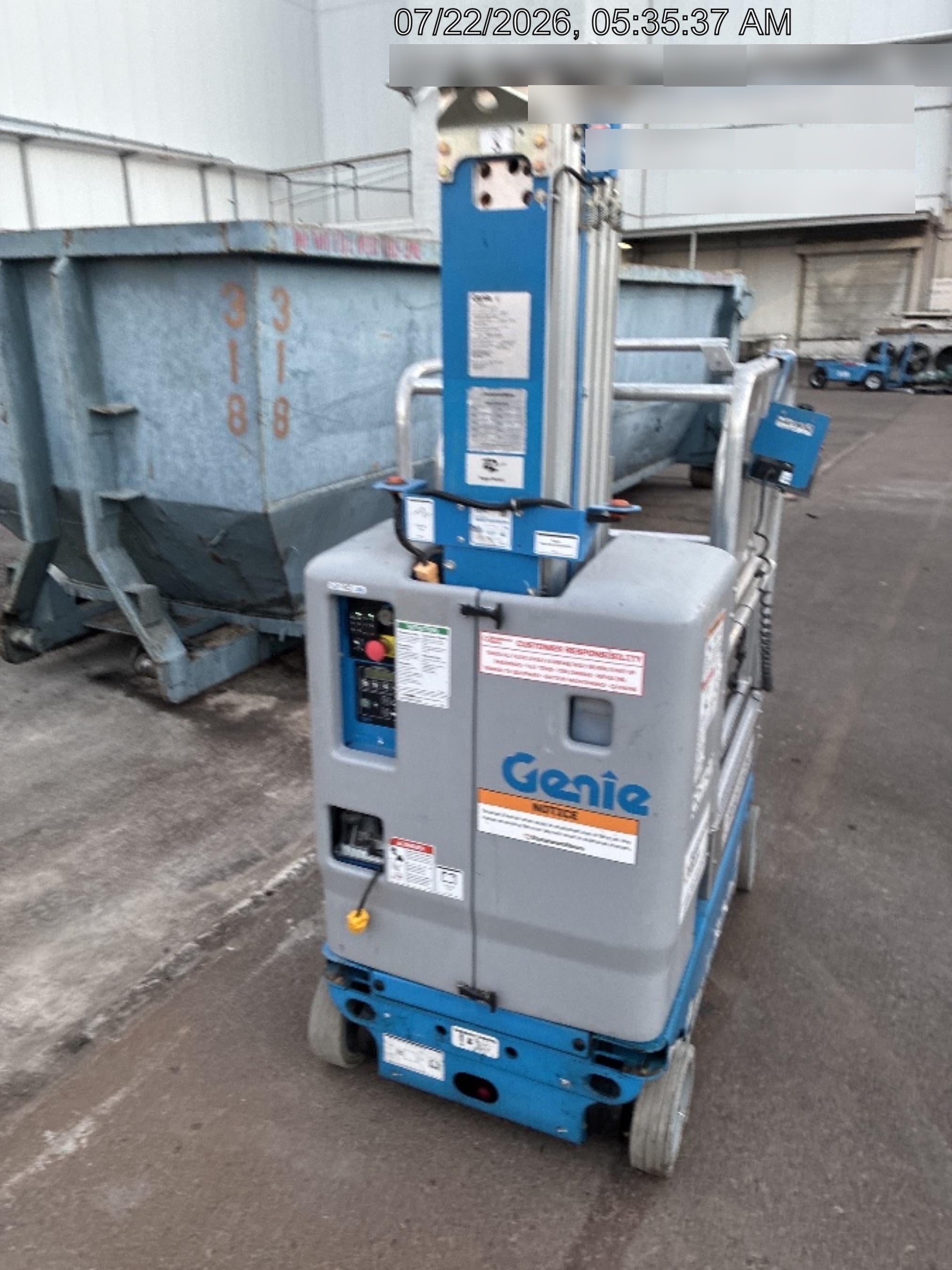 2019 GENIE GR-20