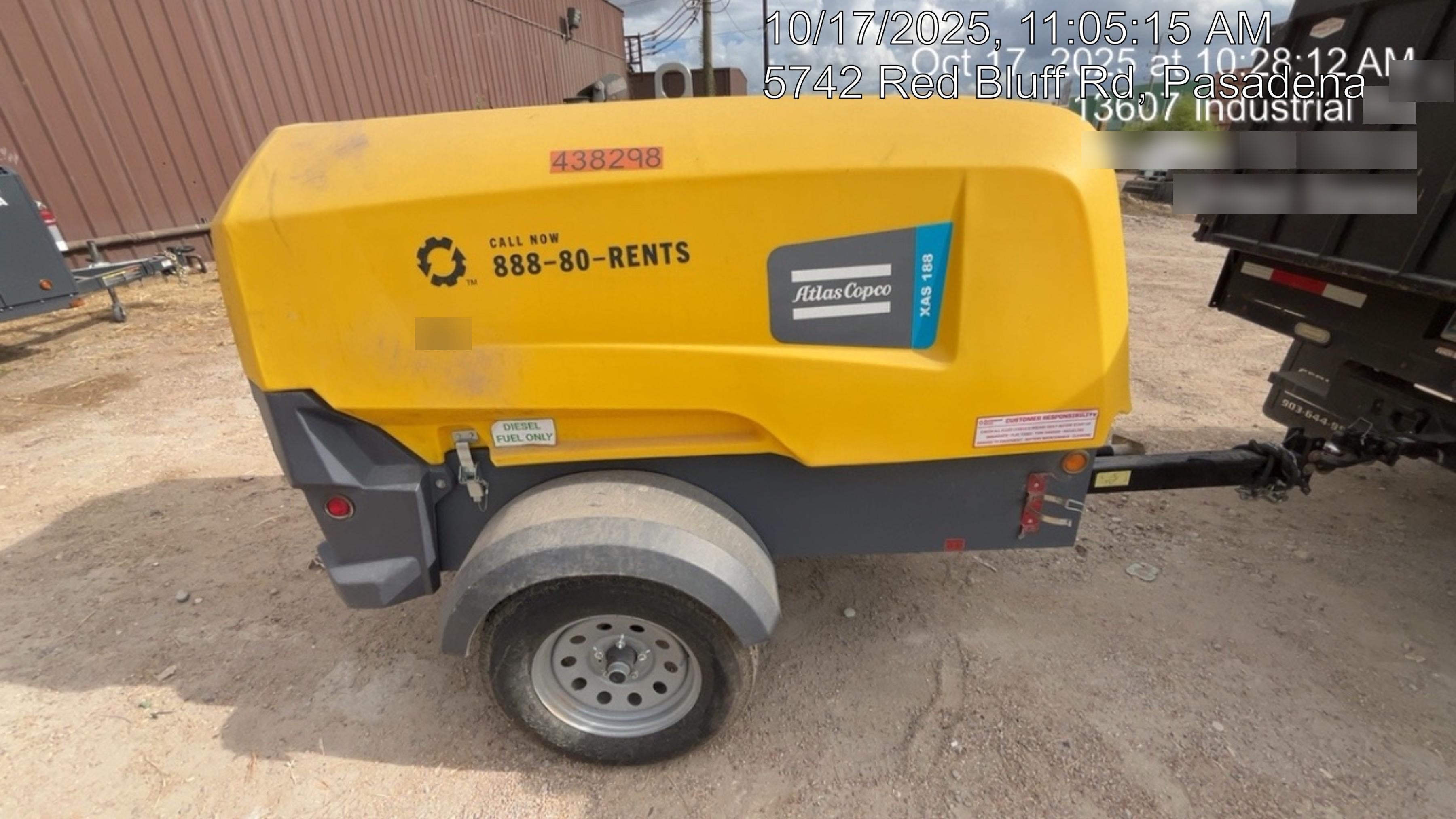 2024 ATLAS COPCO XAS188 CWK
