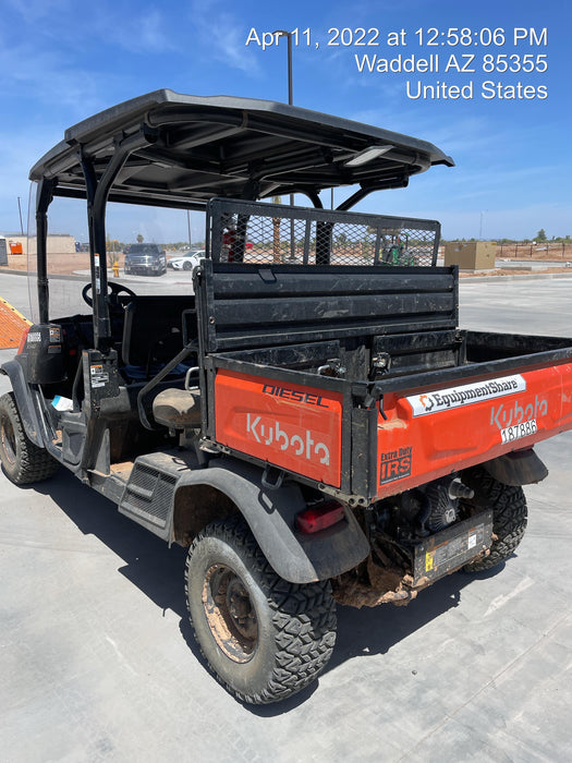 2021 Kubota RTV-X1140W-H Plastic Canopy, Windshield Acrylic Clear, LED Strobe Light, Wire Harness Kit, Back up Alarm