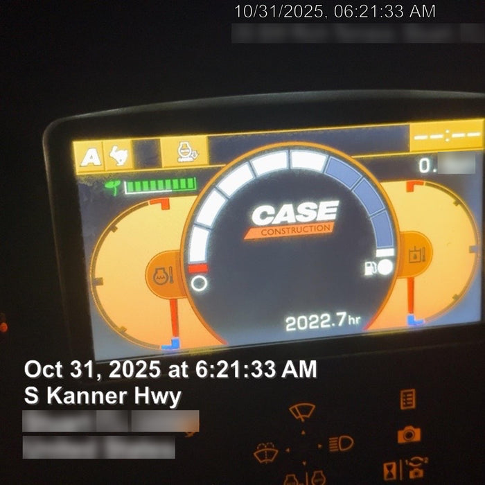 2018 Case CX80C CLOSED CAB, A/C, RUBBER TRACKS PADS, 7'-2" ARM