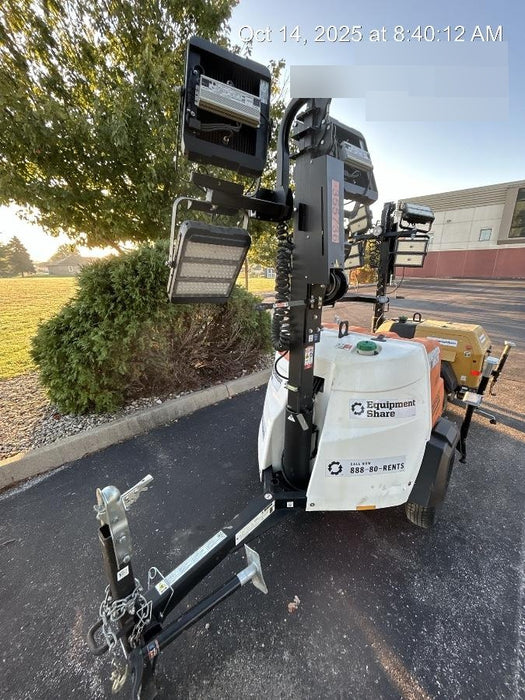 2023 Generac MLT2 Diesel, Flex Switch 120V Input, Powerzone Controller, 
(4) 320W LED Lights, 4kW Generator, 39.9 Gal Fuel Tank, 2" Ball, T3