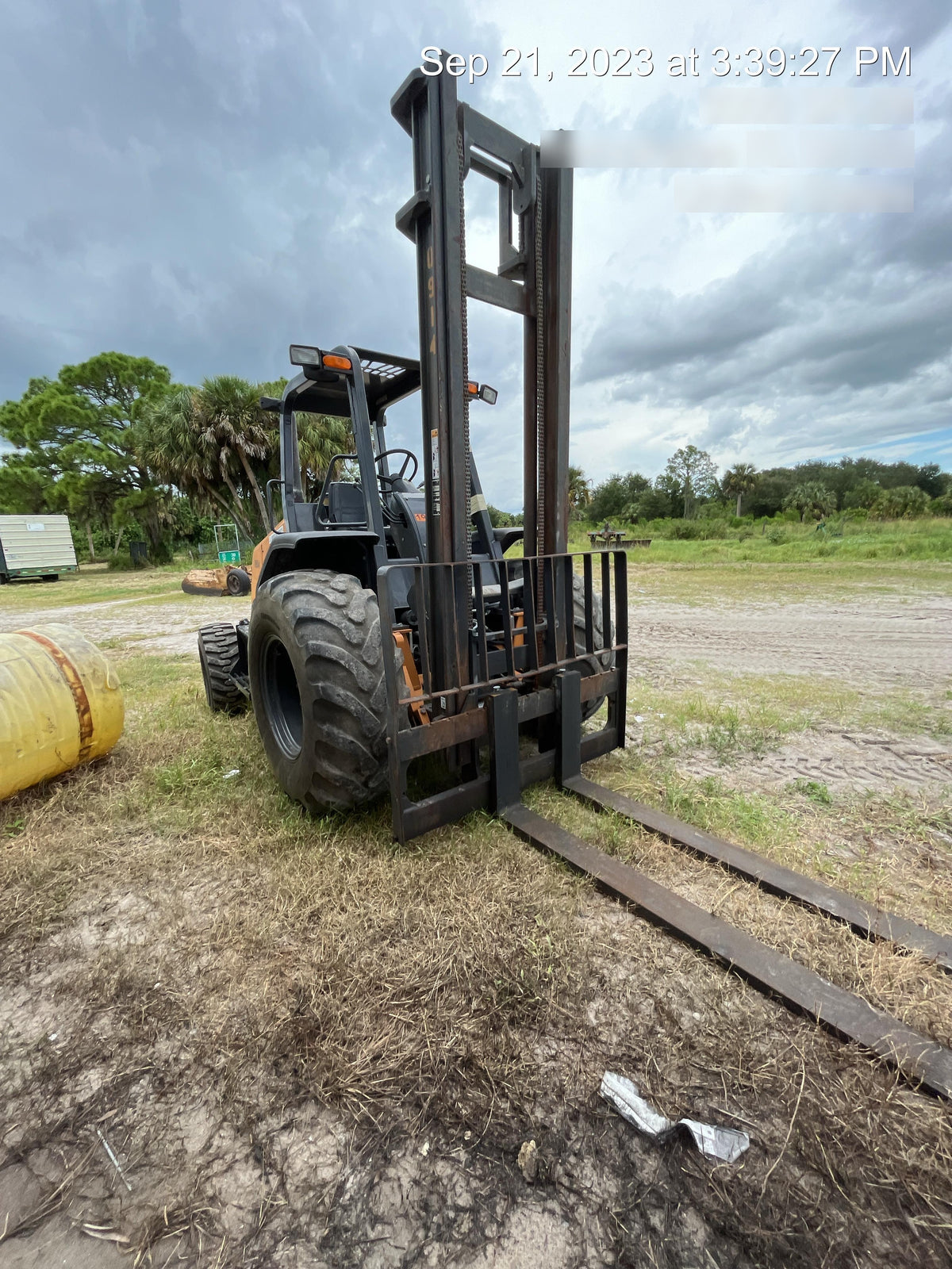 2018 CASE 586H