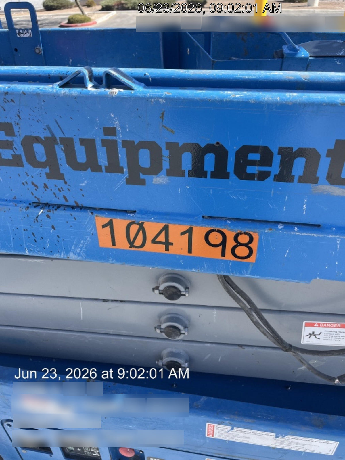 2020 Genie GS-1930 Solid Non Marking Tires, Beacon, Folding rails with half height swing gate, 800W Inverter