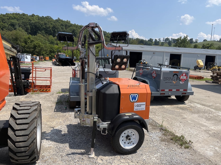 2024 Wanco WLTT-4MM4K Diesel, Deep Sea Controller, Shore Power Plug, Auto Start, (4) 350W LED Floodlights, 4kW Generator, 60 Gal Fuel Tank, 2" Ball, T3