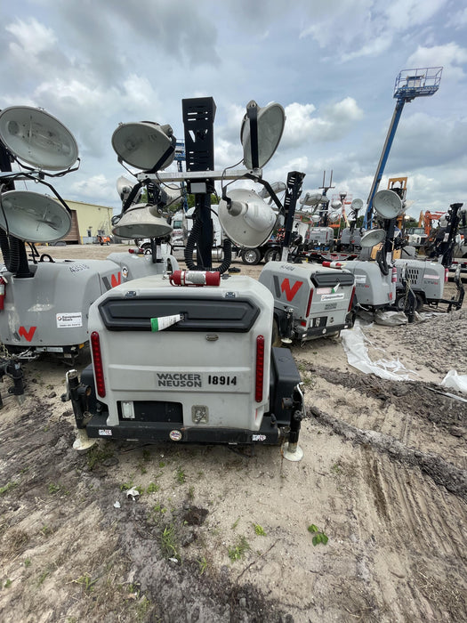 2018 Wacker Neuson LTV6L-MH Wacker Neuson LTV6L Mobile Light Tower w/Fuel Level Sensor Installed