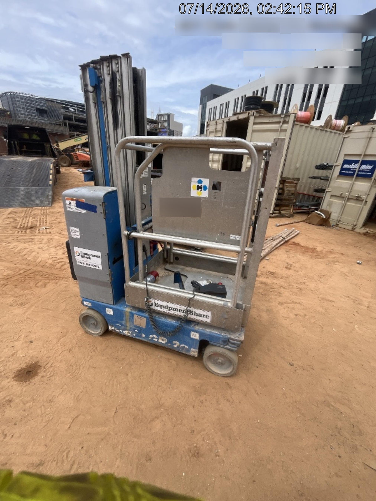 2019 GENIE GR-20