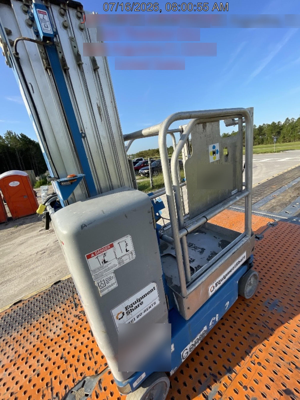 2019 GENIE GR-20