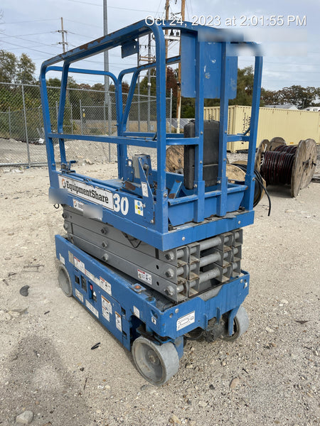 2019 Genie GS-1930 Fixed rails with chain Entry