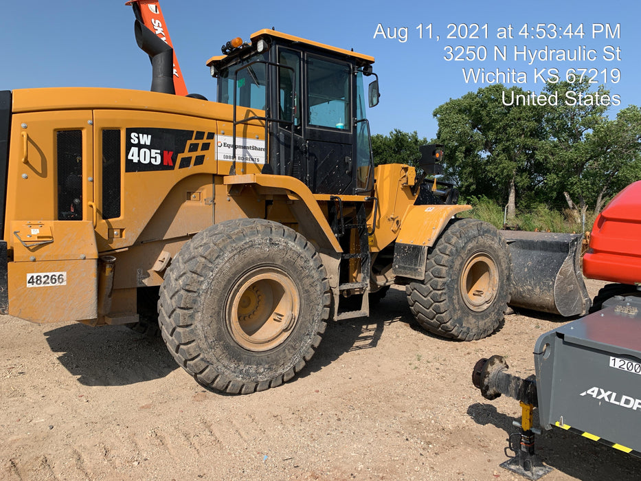 2018 Sany SW405K RETAIL-Standard - Paladin Quick Couplers, Paladin QC 4 yard Buckets