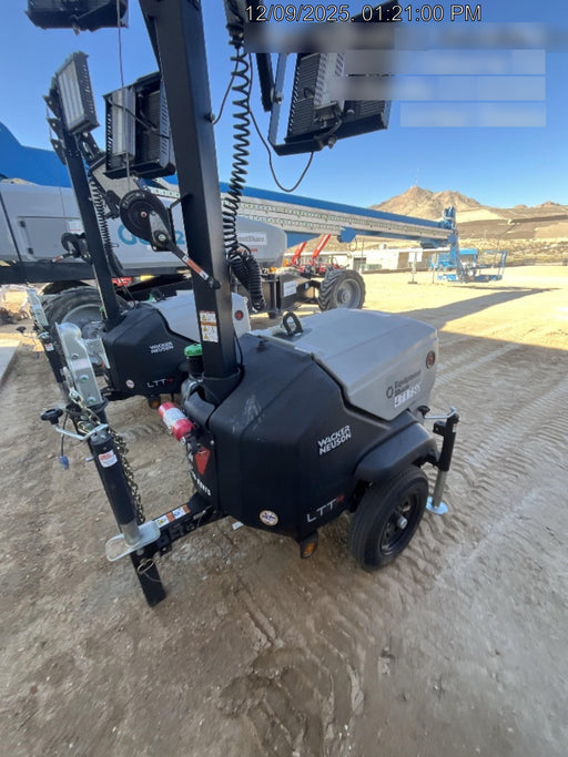 2024 Wacker Neuson LTT4 Diesel, Kohler KDW702, Deep Sea Controller, Auto Start, LED 320W, Bypass Outlet, T3