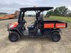 2019 Kubota RTV-X1140W-H 4wd Utility Cart, 4 Seat, Diesel, LED Strobe, Windshield Tempered Glass, Plastic Canopy, Wire Harness Kit, Backup Alarm