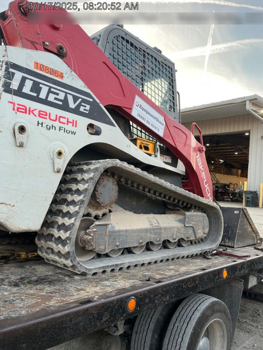 2020 Takeuchi TL12V2-CRH Cab, Rubber Track, & HF