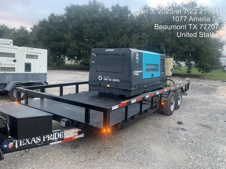2024 TEXAS PRIDE TRAILERS 18'-20' Lowboy Sand Blasting Unit
