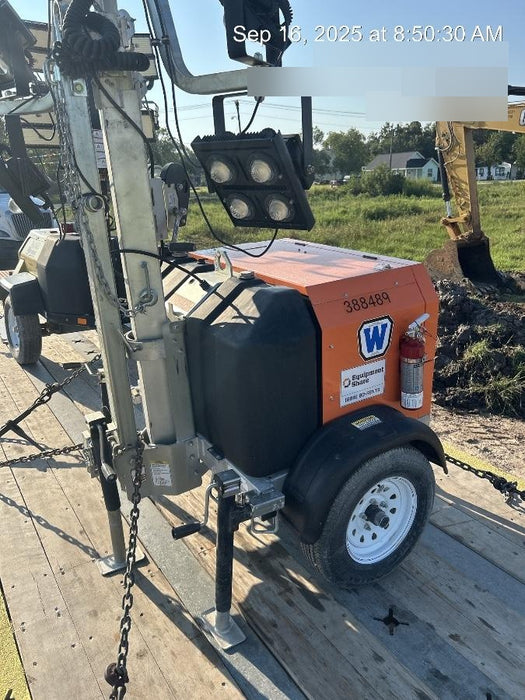 2024 Wanco WLTT-4MM4K Diesel, Deep Sea Controller, Shore Power Plug, Auto Start, (4) 350W LED Floodlights, 4kW Generator, 60 Gal Fuel Tank, 2" Ball, T3