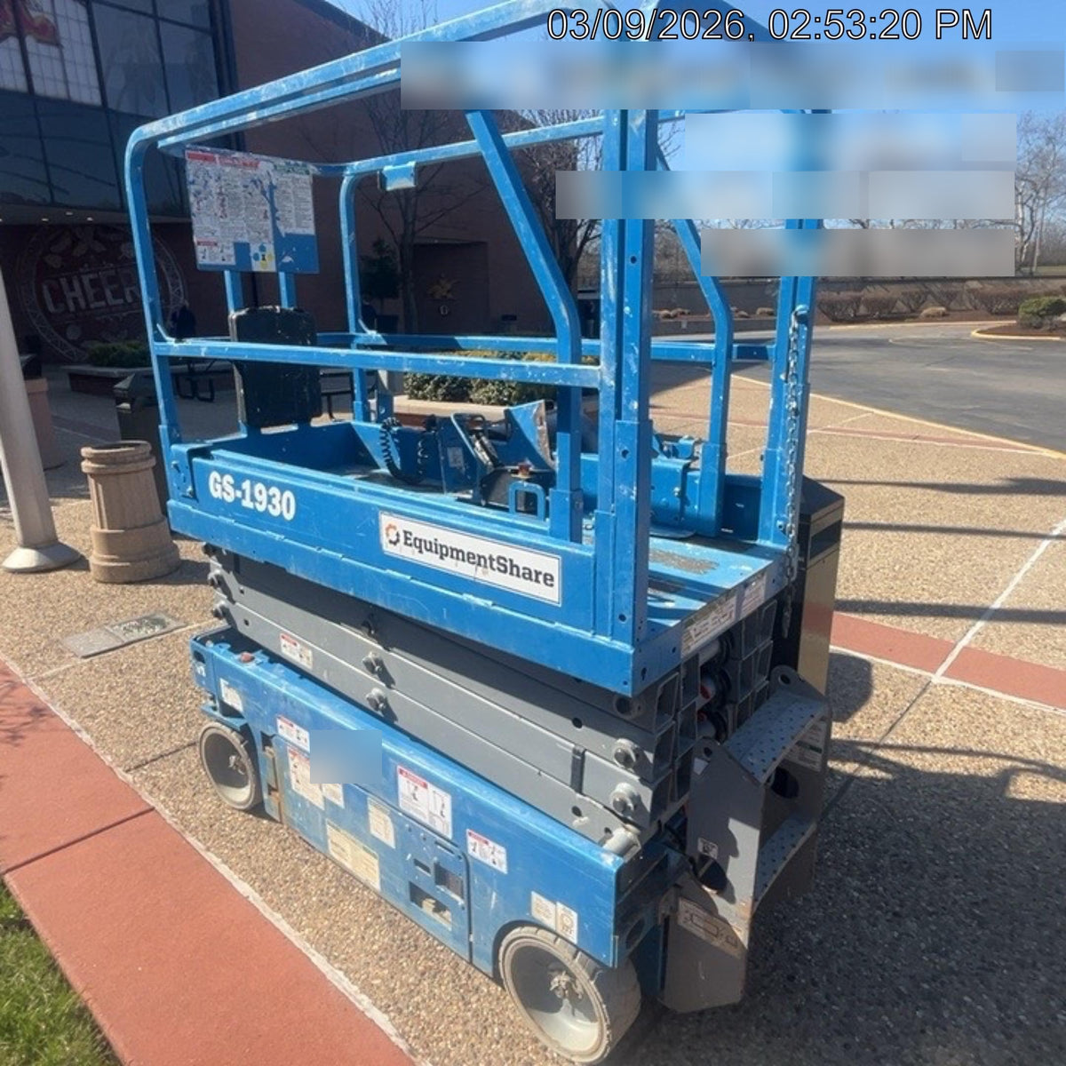 2020 Genie GS-1930 Standard Machine