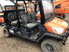 2019 Kubota RTV-X1140W-H 4wd Utility Cart, LED Strobe, Windshield Tempered Glass, Plastic Canopy, Wire Harness Kit, Backup Alarm