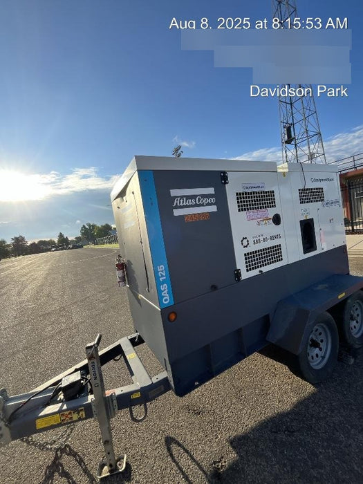 2022 ATLAS COPCO QAS 125