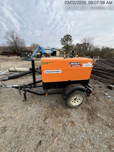 2022 Lincoln Electric LE400 Kubota V1505, Trlr, Cable Rack, Light Kit, ES Decals, T3