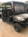 2020 Kubota RTV-X1140RL-A 4wd Utility Cart, Diesel, 4 Seat, LED Strobe, Windshield Polycarbonate HC, Plastic Canopy, Wire Harness Kit, Backup Alarm
