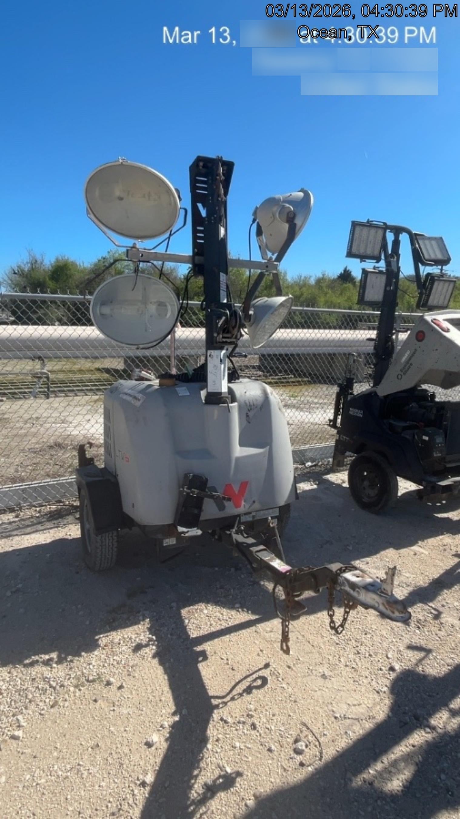 Wacker Neuson LTV6K-MH Wacker Neuson LTV6K Towable Light Tower